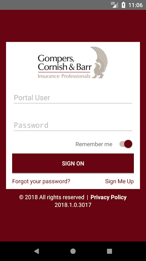 GCB MobileClient Screenshot 1 - AppWisp.com