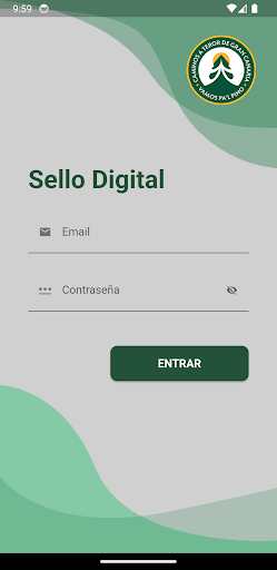 Android application Sello Digital VpP screenshort