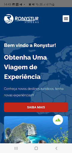 Ronystur Viagens Screen 2