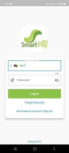 Android application SmartPay screenshort