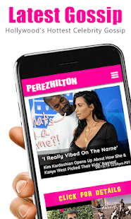 Perez Hilton -Celebrity Gossip Screenshot
