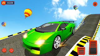 Crazy Superhero Stunt Car Game - Screenshot 3