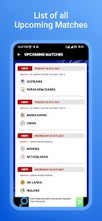 T20 World Cup 2021 Live Score, Schedule & Squads 1.11.0 APK screenshots 3