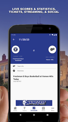 Maine East Blue Demons Screen 3