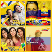 Colombia Flag Photo Editor  Icon