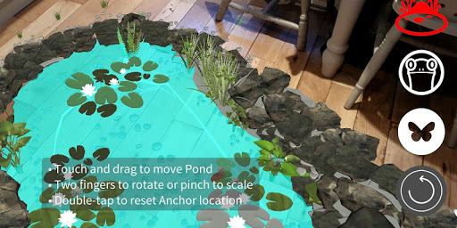 Android application Froglife's Wildlife Pond Visua screenshort