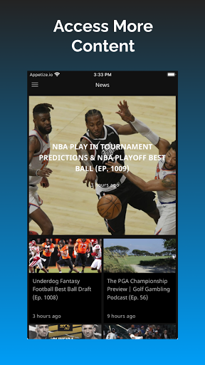 SGPN: Sports Gambling Podcast  Screenshot 2 - AppWisp.com