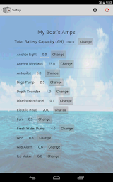 Boat Battery Amps Calculator