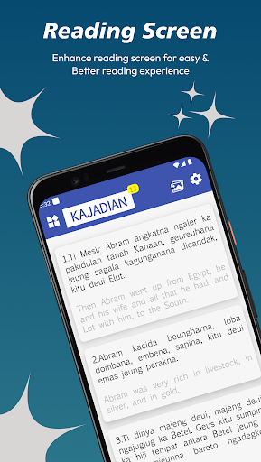 Android application Sundanese English Bible screenshort