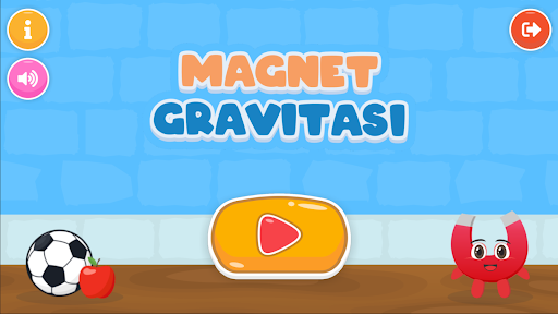 Android application Magnet dan Gravitasi Simulasi screenshort