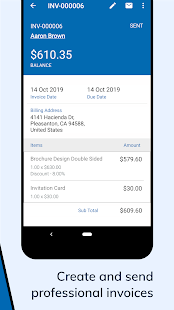 Zoho Invoice - Billing app 5.24.08 screenshots 2