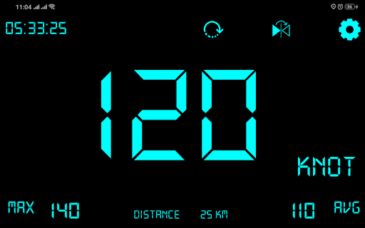 Digital GPS Speedometer offline - Speed Tracker  screenshots 1
