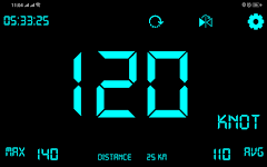 screenshot of Digital GPS Speedometer