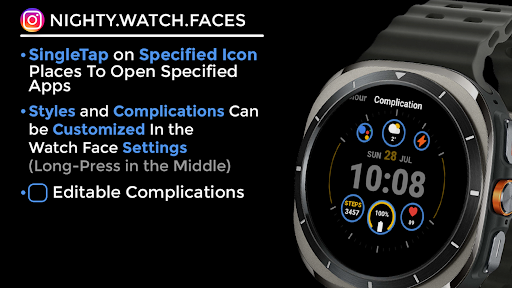 Night ver 20 - watch face screenshot 12