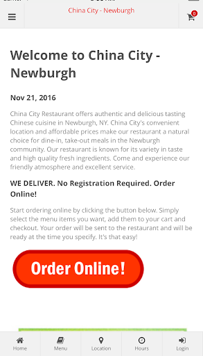 Android application China City - Newburgh screenshort