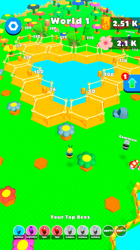 Android application Bee Adventure 3D: Honey Island screenshort