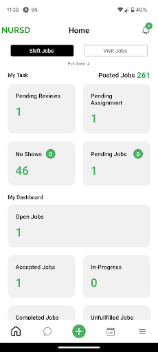 Android application NursdFlow screenshort