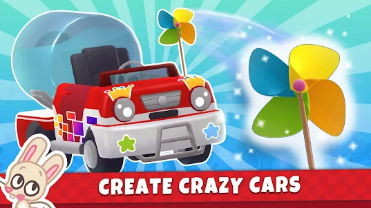 Puppy Cars - Games for Kids 3+