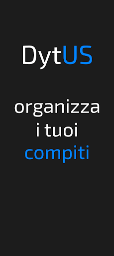 Android application DytUS - organizza i compiti screenshort