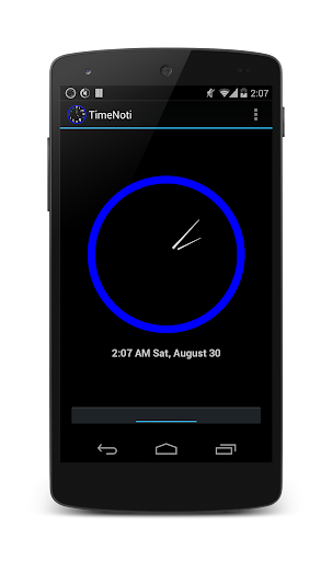 Android application TimeNoti - Time Notification screenshort