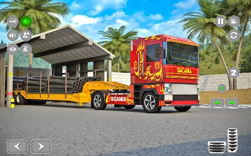 Modern Cargo Truck Driving 3d 1