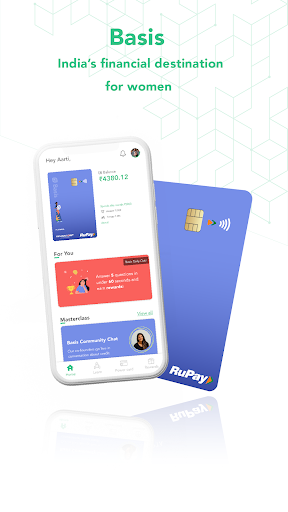 Android application Basis: Prepaid Card for Women screenshort