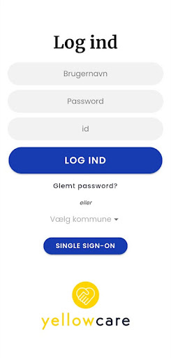 Android application yellowcare one screenshort