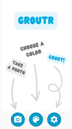 Android application Groutr screenshort
