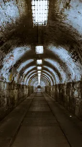トンネルの壁紙