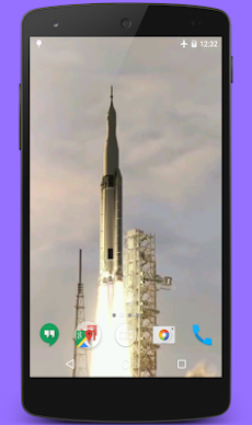 Space Rocket Video Wallpaperのおすすめ画像2