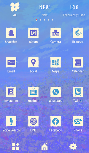 Sky and Flower Garden Screen 3