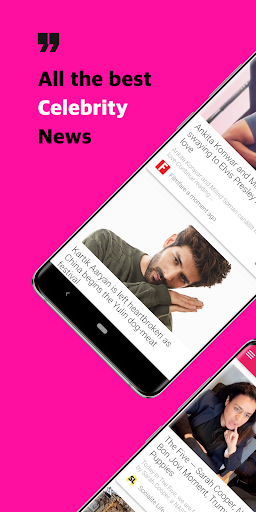 Android application Celebrity News, Podcast, Video screenshort
