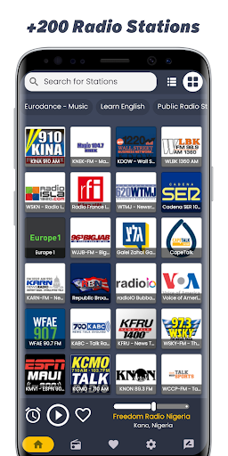 Android application Hausa Fm Radios - Radio Player screenshort