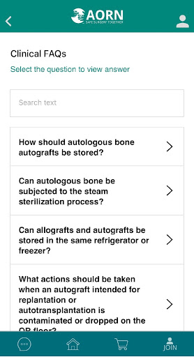 AORN Mobile Screen 3