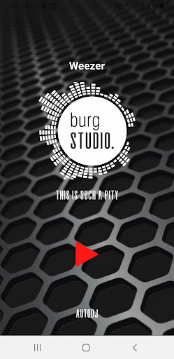 Android application burgStudio screenshort