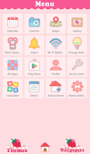 Lovely Cupcake Theme Screen 2