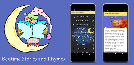 Android application Bedtime stories and rhymes screenshort