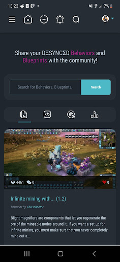 DesyncedHub Screen 3