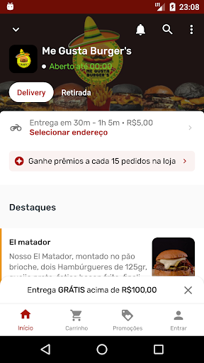 Android application Me Gusta Burger s screenshort