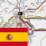 PALMA DE MALLORCA BUS TRAIN MAP パルマ・デ・マヨルカ 帕爾馬