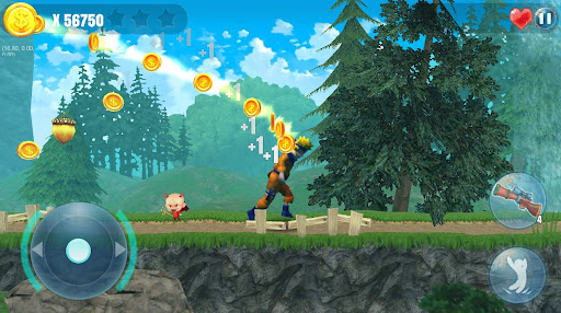 Android application Mystic Ninja : Shadow Shinobi screenshort