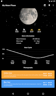 My Moon Phase - Lunar Calendar Screenshot