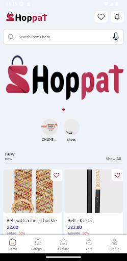 Shoppat Screen 2