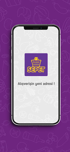 Android application Sepet: Online Market screenshort