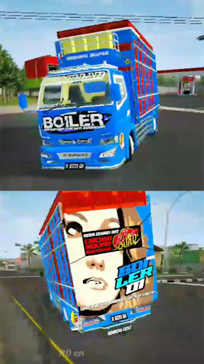 Mod Truk Canter Ayam