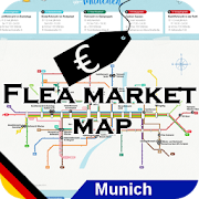 flea market map Munich