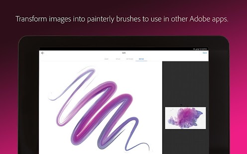 Adobe Capture: Illustrator,Ps Screenshot