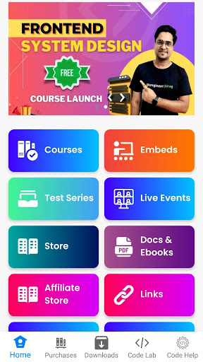 Learn with Chirag Screen 2
