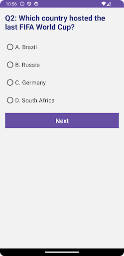 Android application Lich Bong Da screenshort
