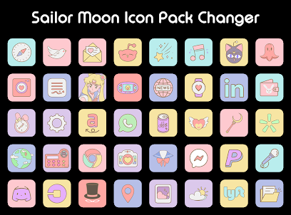 Sailor Moon Icon Pack Changer